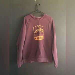 Simply Styled Maroon Sweatshirt
